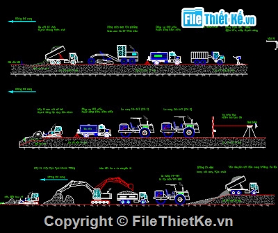 Bản vẽ,Bản vẽ full,Bản vẽ autocad,mặt đường,thi công mặt đường